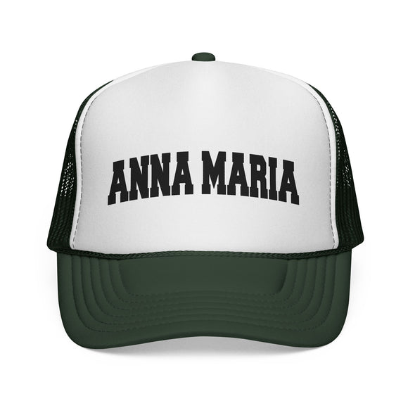 Anna Maria Island, Florida Collegiate Style Trucker Hat
