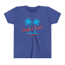 Daytona Beach, Florida Youth Shirt - Retro Palm Tree Daytona Beach Kid's T-Shirt-6