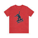 Alta, Utah T-Shirt - Snowboard Unisex Alta Shirt-4