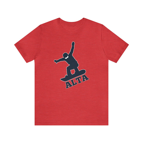Alta, Utah T-Shirt - Snowboard Unisex Alta Shirt