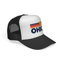 Ohio Retro Sun Trucker Hat - Vintage Style Ohio Cap-8