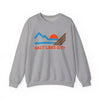 Salt Lake City, Utah Sweatshirt - Mountain Salt Lake City Crewneck Sweatshirt