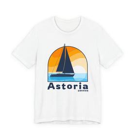 Astoria, Oregon T Shirt - Sailboat Tee