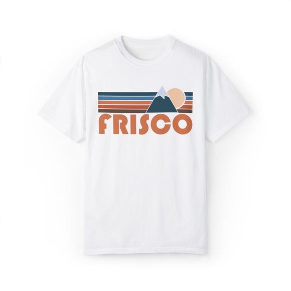 Frisco, Colorado Graphic Tee, Comfort Colors Retro Unisex Frisco T shirt, Mountain Adventure Shirt