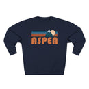 Premium Aspen, Colorado Retro Mountain Graphic Sweatshirt-6