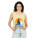 Bandon, Oregon Sailboat Tank Top | Comfort Colors 100% Cotton-13