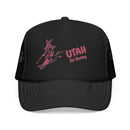 Utah Ski Bunny Foam Trucker Hat-2