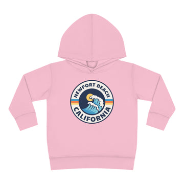 Buy pink Newport Beach, California Toddler Hoodie - Unisex Newport Beach Toddler Sweatshirt