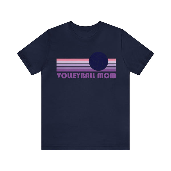 Volleyball Mom T-Shirt - Retro Unisex Volleyball Mom Shirt