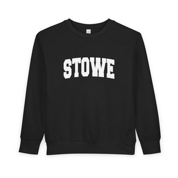 Buy black Stowe, Vermont Sweatshirt - Stowe Toddler Crewneck Sweatshirt