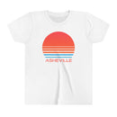 Asheville, North Carolina Youth Shirt - Retro 80s Asheville Kid's T-Shirt-1