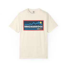 Breckenridge, Colorado Graphic Tee, Comfort Colors Retro Mountain Unisex Breckenridge T shirt