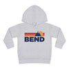 Bend, Oregon Toddler Hoodie - Unisex Mountain Bend Pullover Sweatshirt, Kids Hooded Jumper, Oregon Souvenir