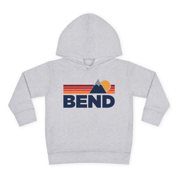 Bend, Oregon Toddler Hoodie - Unisex Mountain Bend Pullover Sweatshirt, Kids Hooded Jumper, Oregon Souvenir