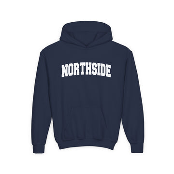 Buy navy Northside Youth Hoodie - Kids Northside Hooded Sweatshirt