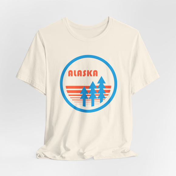 Alaska T-Shirt Retro Forest