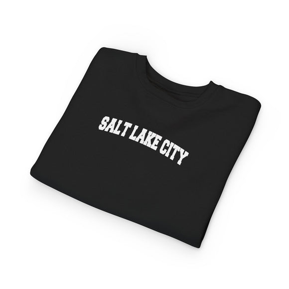 Salt Lake City, Utah Sweatshirt - Salt Lake City Toddler Crewneck Sweatshirt
