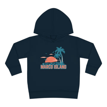 Buy navy Marco Island, Florida Toddler Hoodie - Unisex Marco Island Toddler Sweatshirt