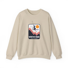 Winter Park, Colorado Sweatshirt - Unisex Snow Ski Jump Winter Park Sweatshirt