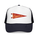 Canyonlands National Park Pennant Trucker Hat — Vintage Foam Mesh Cap-1