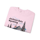 Jackson Hole, Wyoming Sweatshirt - Unisex Retro Ski Mountain Gondola Jackson Hole Sweatshirt-12