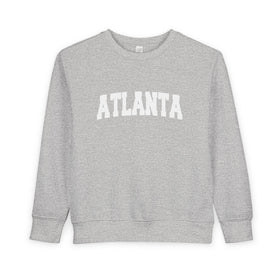 Atlanta Toddler Sweatshirt - Atlanta Toddler Crewneck Sweatshirt