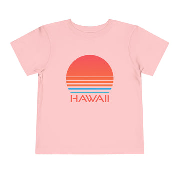 Buy pink Hawaii Toddler T-Shirt - Retro 80s Unisex Toddler Hawaii Shirt