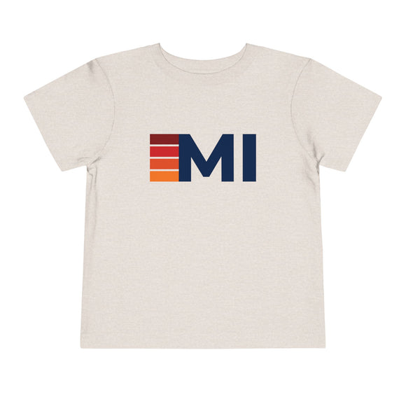 Michigan Toddler Tee - Retro MI T-Shirt