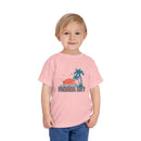Panama City, Florida Toddler T-Shirt - Retro Palm Tree Toddler Panama City Shirt-15