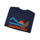 Jackson Hole, Wyoming Sweatshirt - Mountain Jackson Hole Crewneck Sweatshirt-19