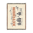 Ketchum, Idaho Ski Town Throw Blanket | Mountain Woven Blanket-3