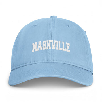 Buy hydrangea Nashville, Tennessee Washed Baseball Cap - Vintage Coastal Comfort Colors