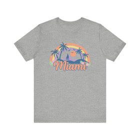 Miami, Florida T-Shirt - Retro Beach Unisex Miami Shirt
