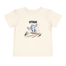 Utah Yeti Snowboard Toddler Tee-1