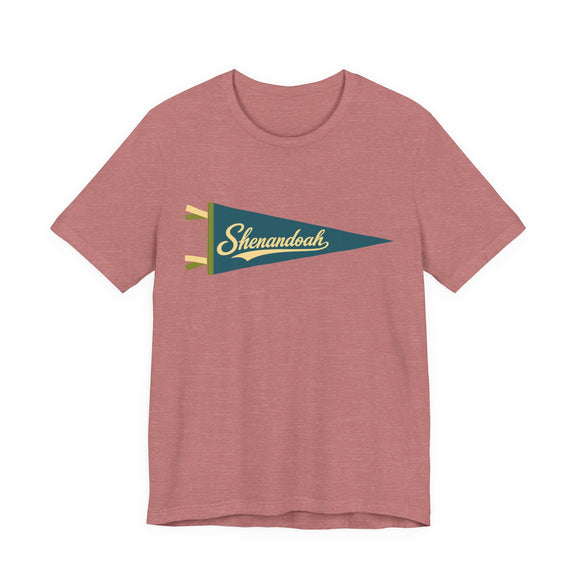 Shenandoah National Park Pennant T-Shirt — Vintage Camp Flag Tee