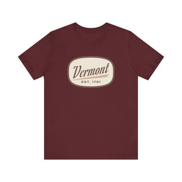 Vermont T-Shirt - Retro Unisex Vermont Shirt - 0