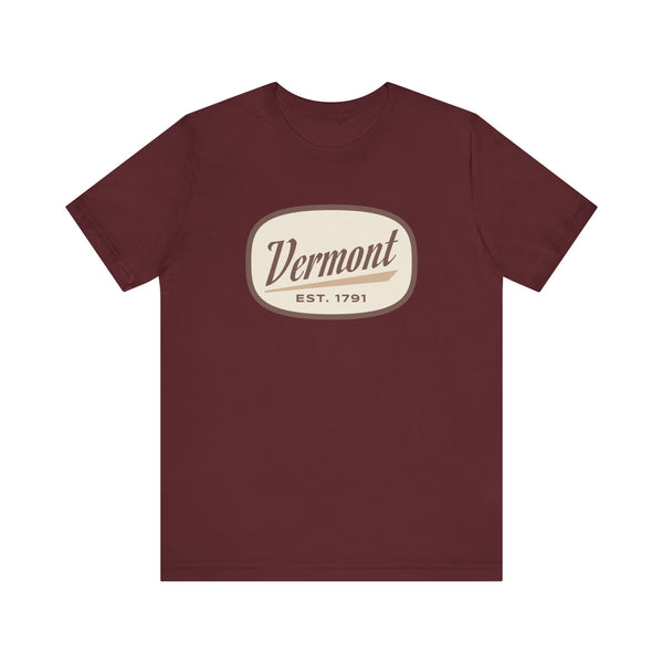 Vermont T-Shirt - Retro Unisex Vermont Shirt
