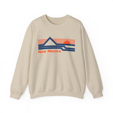New Mexico Retro Sun Sweatshirt - 0
