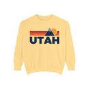 Utah Mountain Stripes Sweatshirt | Comfort Colors - 100% Cotton-2