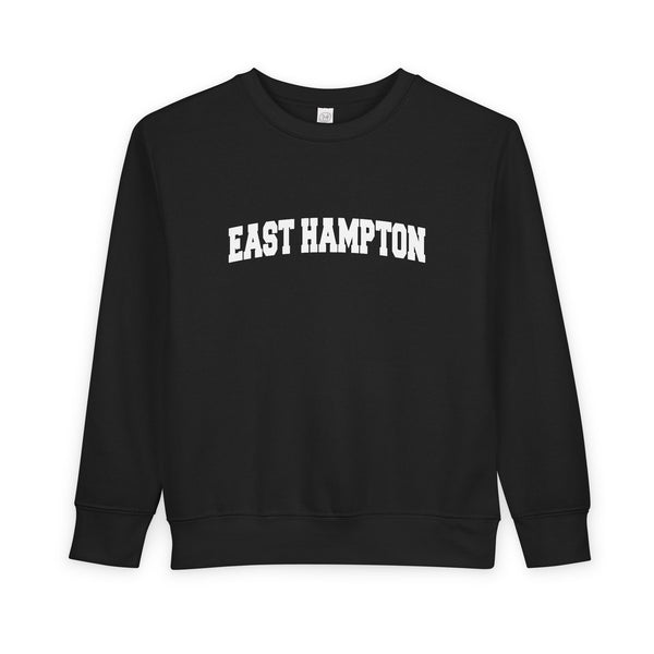 East Hampton, New York Toddler Sweatshirt - East Hampton Toddler Crewneck Sweatshirt