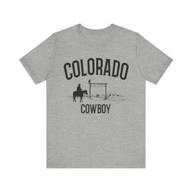 Buy athletic-heather Colorado Cowboy T Shirt - Colorado Graphic Tee