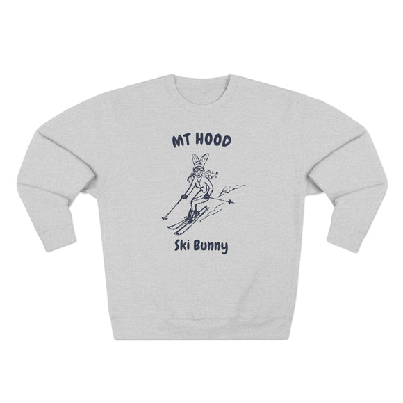 Premium Mt Hood, Oregon Ski Bunny Sweatshirt