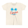 Cancun, Mexico Youth Shirt - Retro Palm Tree Cancun Kid's T-Shirt