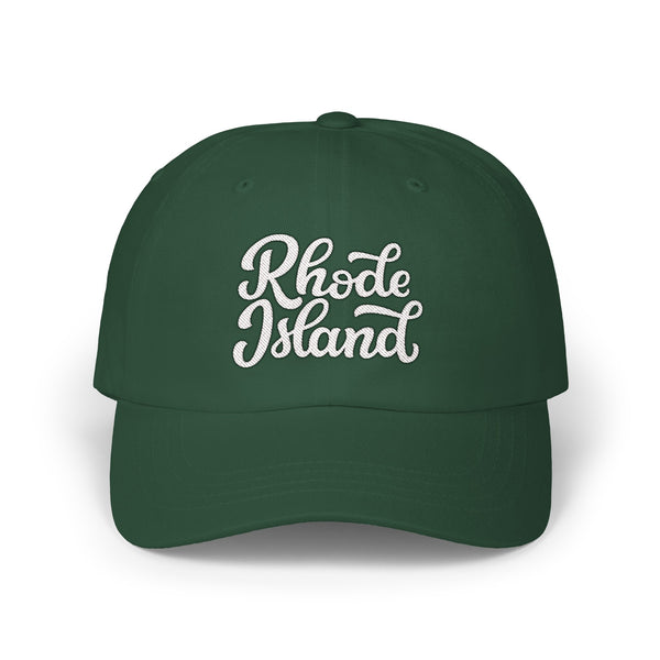 Rhode Island Dad Hat - Embroidered Rhode Island Classic Dad Cap