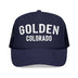 Kids Golden, Colorado Trucker Hat - Youth Snapback Cap