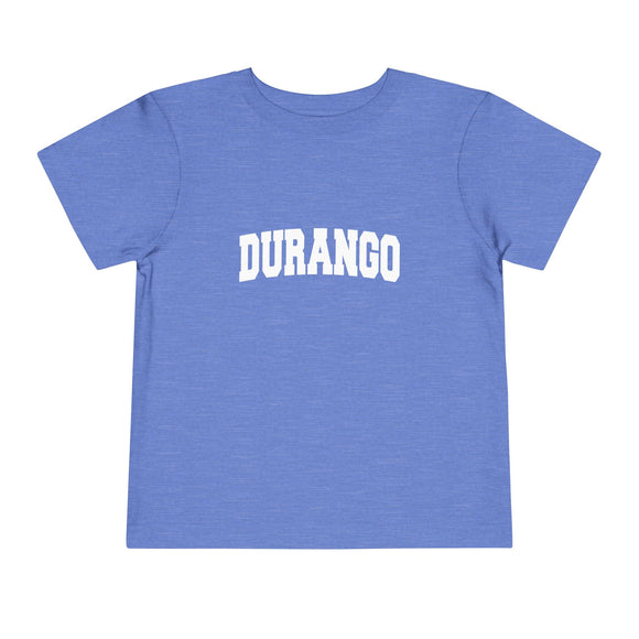 Durango, Colorado Toddler Graphic Tee - Kids Durango Vacation T-Shirt