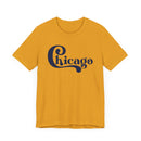Chicago, Illinois Graphic Tee, Casual T-Shirt, Vintage Style Shirt-17