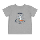 Bend, Oregon Yeti Snowboard Toddler Tee-4