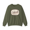 Colorado Sweatshirt - Unisex Retro Colorado Crewneck Sweatshirt