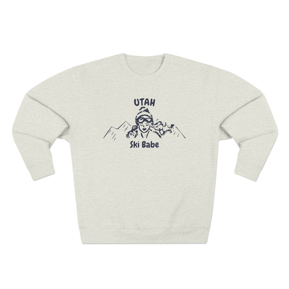 Premium Utah Ski Babe Sweatshirt